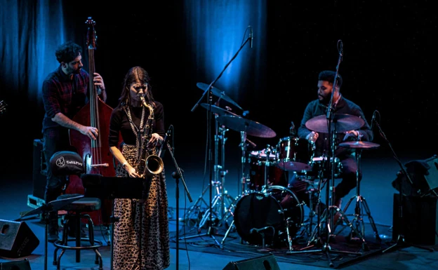 La saxofonista Melissa Aldana en Jazzmadrid./J. Massieu / Madrid Destino